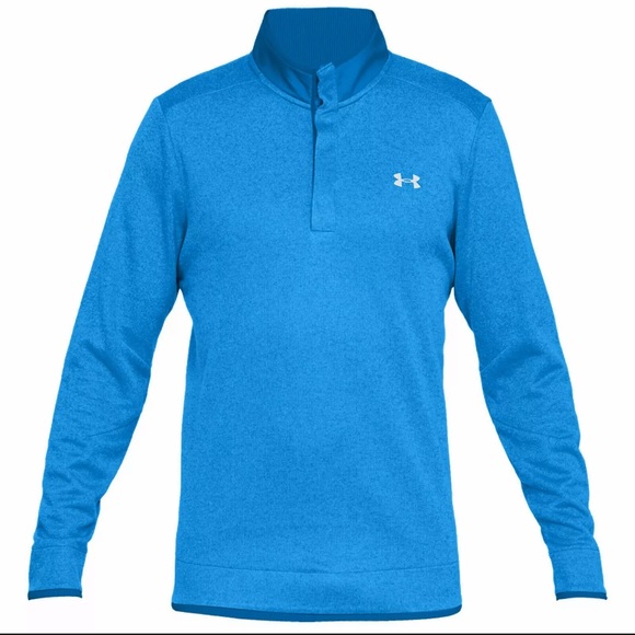Under Armour Other - Under Armour Golf jacket  Blue UA Sweater fleece